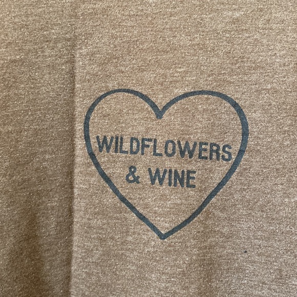 My Next Broken Heart “ Wildflowers & Wine” Tee - Picture 2 of 3